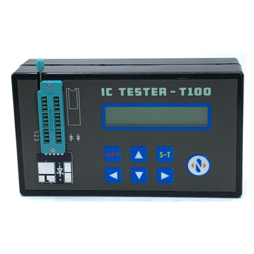 Draagbare oplaadbare LED-geïntegreerde schakelingstester, transistordiode, triode, digitale IC-chipdetector 1