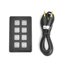 Afstandsbediening toetsenbord voor IC-705 IC-7600 IC-7610 IC-7300 IC-9700 transceivers extern toetsenbord