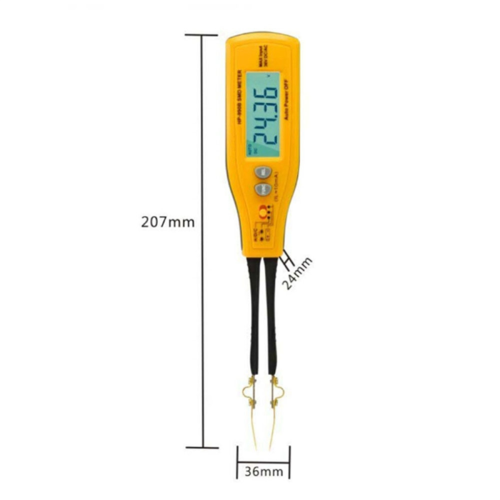 Digitale SMD-tester Capaciteitsmeter Weerstand Diode/Batterijtest Voeding Batterij -990B 2