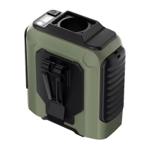 Draagbaar, hangend nek-mini-kampeeraccessoire met powerbank, LED-lampje en oplaadbaar