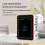 18-in-1 Luchtkwaliteitsmonitor Tester Pm2.5 Gegevensopslag Download Koolstofdioxidedetector Wit 5