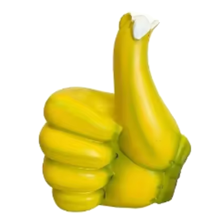 Bananenhars ambachtelijk huisdecoratiebeeldhouwwerk voor woonkamer en studeerkamer