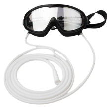 Waterstofbril Oogmasker Zuigkoelgenerator Inhalatiemachine Accessoires Zwart