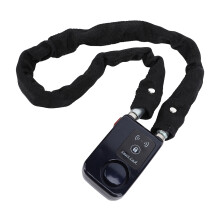 Smart Water Proof Chain Lock for E-Bikes & Motorcycles, Blue