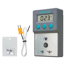LF191AD Soldeerboutpuntthermometertester 0-800 C met 5 x loodvrije sensor K-type thermokoppel C/F-schakelaar