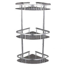 Wall Mount Corner Shelf 3 Layers Triangle Punch Free Hollow Drain Bathroom Shower Shampoo Storage Rack Holder Organizer Bathroom Supplies