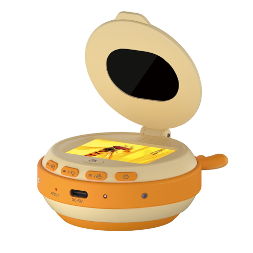 Digitale microscoopvergroter 2,0 inch IPS-scherm Microscopen met LED-licht voor kinderen USB-laboratoriumapparatuur
