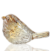 Geblazen glazen vogels verzamelobjecten kristallen cadeaus voor dierenliefhebbers tafel woondecoratie C