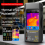 SH7 Touchscreen warmtebeeldcamera 20.000 counts digitale multimeter HD printplaatinspectie voor macrolens 2