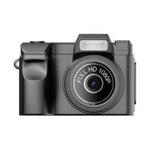 1080P HD digitale camera voor kinderfotografie, mini, draagbaar, 0,96 inch scherm, 4x optische zoom, perfect verjaardagscadeau, zwart