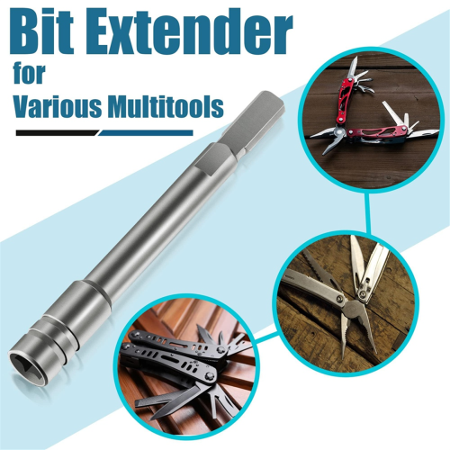 Bit Driver Extender-aanbouwaccessoire voor multitools, 1/4 inch zeskantbitadapter, Surge, Wave Plus 2