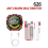 626 Multitester 600V spanningstest 6000 tellingen Multimeter Draagbare ohmstroommeter Oplaadbare USB-detector Gereedschap 2