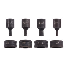 stuks CH-70 hydraulische ponsmatrijzenset met ronde gaten - Stansgereedschappen van koolstofstaal voor metaalbewerking