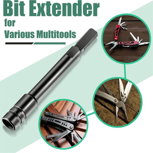 Bit Driver Extender-aanbouwaccessoire voor multitools, 1/4 inch zeskantbitsadapter, Surge, Wave Plus 2