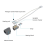 Vervanging voor 3 Max Hotend-assemblage voor 3D-printeraccessoireskit 6