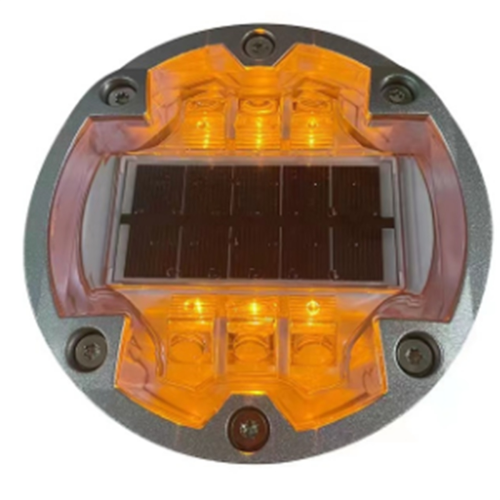 Solar Road Stud met 6 schroeven, ingebedde LED-kattenogen 2