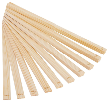 10-delige set met rollende modderstokgeleiders voor pottenbakken, 5 houten strips voor modderplanken, gereedschap voor klei