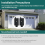 41A4373A Garagedeurveiligheidssensor voor openers en beugel 3