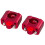Motocross straatauto modificatie CNC stuur 28mm richting aluminium klem adapter code houder 2-pack 7