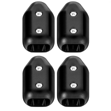 4 stuks herbruikbare touwklemmen, 1/2 inch kunststof kettingconnector, geschikt voor 9-10 mm nylon of gevlochten touwen