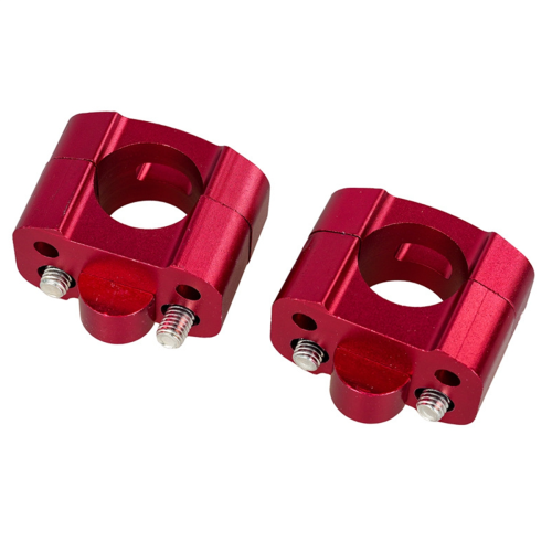 Motocross straatauto modificatie CNC stuur 28mm richting aluminium klem adapter code houder 2-pack 1
