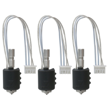 3 stuks voor 3 Max Nozzle Hotend Quick Swap gehard staal 0.4/0.6/0.8 3D-printeronderdelen