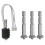 Voor 3 Max Nozzle Hotend Quick Swap Gehard Staal 0.4/0.6/0.8 Accessoires 8