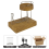 Motion Machine Bureau Educatieve Touch Switch Laag geluidsniveau Stressverlichting 6