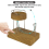 Motion Machine Bureau Educatieve Touch Switch Laag geluidsniveau Stressverlichting 3