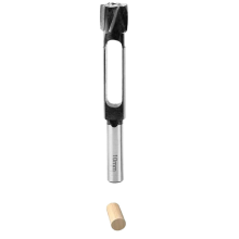 Diepe plugboorset van koolstofstaal met een snijdiepte van 56 mm voor precisiehoutbewerking van 10 mm