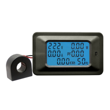 AC110-250V 100A LED digitale voltmeter ampèremeter wattmeter vermogen energiemeter volt tester detector indicator