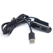 Bureaublad Ingebouwde USB-aansluiting Meubels Bureau Draagbaar TYPE-C en oplaadstekker Computer Kantooraccessoires