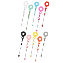 10 stuks kralen rietje bedel compatibel met DIY kralen toppers adapter hanger ornament