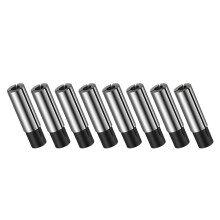10 stuks 1/4 inch naar 1/8 inch spantangadapter van koolstofstaal, 1/4 1/8 freesconverter voor CNC-draaibankfrees