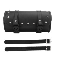 1Pcs Motorcycle Tool Bag Black 2 Strap Buckle