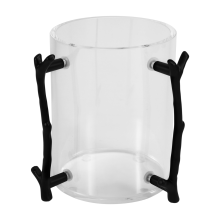 Handwasbeker van acryl met twee handvatten voor de Joodse gebedsafdeling
