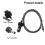 Voor Mini Power Cable Autolader Adapter 12V-24V DC Snoer 2M voor 5