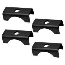 4 stuks SP-3 aanhangwagenasveren voor 3 inch ronde buismontage, geschikt voor assen met een capaciteit van 5200, 6000 en 7000
