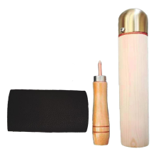 3-pack obsidiaan steenhouwgereedschap, vuursteenbewerkingsgereedschap voor zowel professionals als beginners