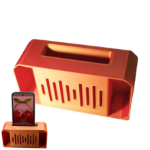 Telefoonhouder Standaard Geluidsversterker Desktop Draagbaar Plastic voor Bureau Reis Kaptafel Badkamer Nachtkastje