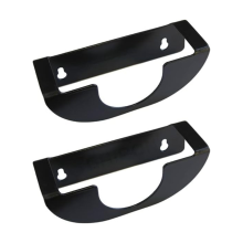 Haakse slijperhouder, polijstmachine, metalen universele opbergrek, 5 inch, wandmontagebeugel voor werkbanken, werkplaats, 2 stuks