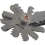 Draadplugmeter 60 en 55 graden Schroefspoedmeetinstrument Meter B 5