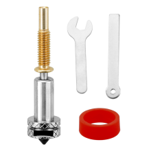 Voor verbeterde spuitmonden met hoge doorstroming, eendelige geharde stalen spuitmonden van 0,4 mm voor 3D-printeraccessoires
