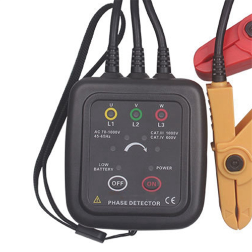 Faserotatiemonitor Sequentiemeter ETCR1000C Contactloze detector Magnetische basis 2