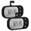 Digitale koelkastthermometer 2-pack, koelkast met groot LCD-scherm en magnetische achterkant 8