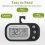 Digitale koelkastthermometer 2-pack, koelkast met groot LCD-scherm en magnetische achterkant 4