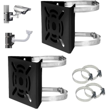 Universele verticale paalmontage-adapterbeugel voor CCTV-beveiligingscamera PTZ-domemontage