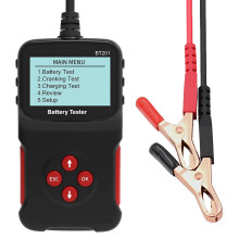 Auto-accutester 12V Digitaal Auto-accu- en dynamo-diagnosetool Belasting voor auto, vrachtwagen, motorfiets