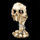Spookachtige theelichthouder - Halloweendecoraties Horrorschedelhouders Hars 4