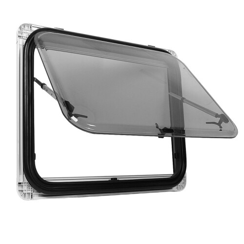 Round Corner Window Push Pull Style UV Protection 1